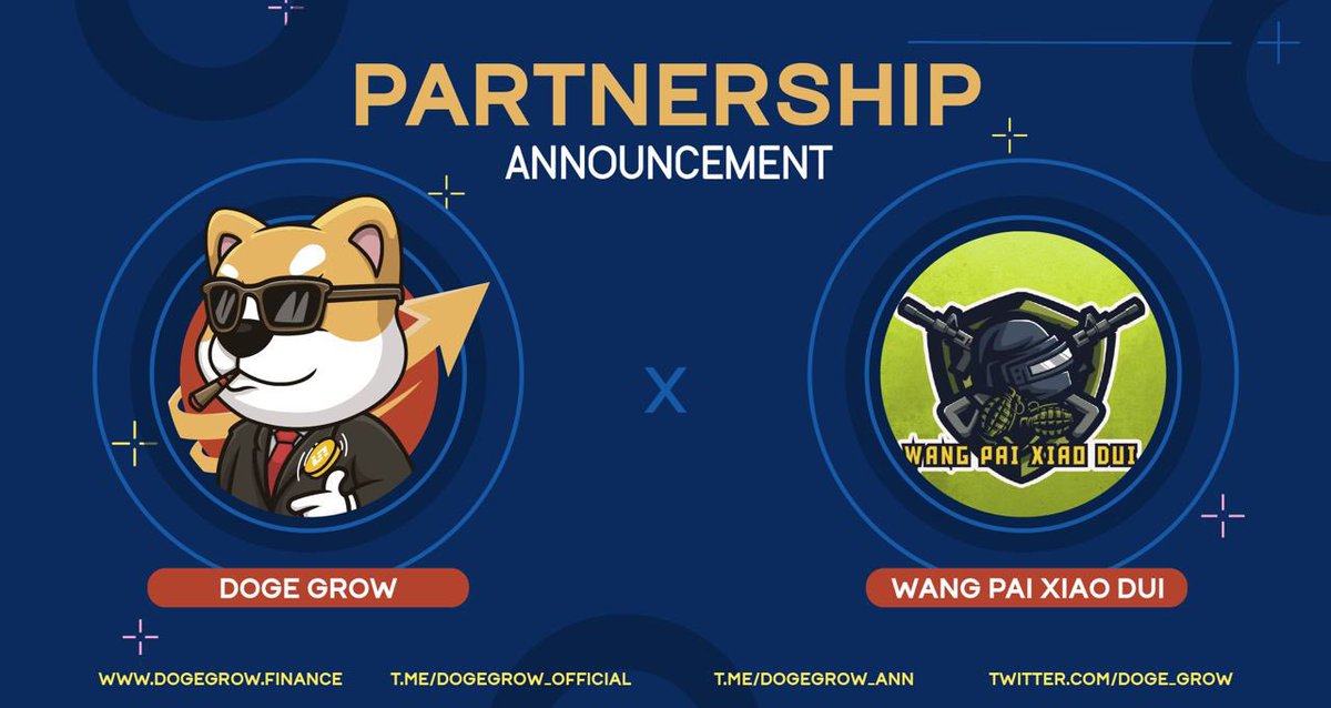 doge_grow's tweet photo. 🐶🐶🐶🐶Welcome our new two friends for joining with us and others partner on the successful road!!!

Thanks you all!!!🐶🐶🐶🐶 https://t.co/isxCSdAHVj