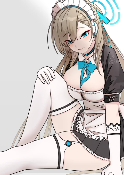 アスナかわいい、誕生日おめでとう!#ブルアカ 