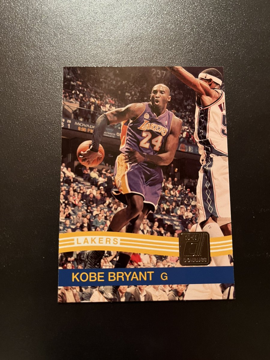 SprtsCrdsWildin's tweet photo. SHOWCASE: Today’s showcase features the late, great, Kobe Bryant. Kobe was one of the greatest basketball players to walk the earth and his work ethic,dedication, and love for the game of basketball is unmatched in sports history. R.I.P. Kobe. https://t.co/k7IXm9Cbiu