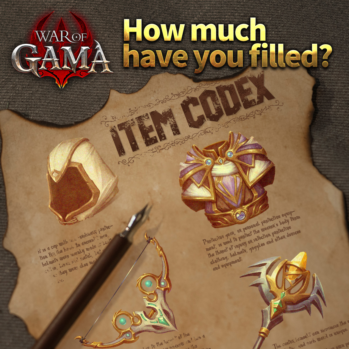 WarofGAMA's tweet photo. Here's the edited version of your social media post:
War of GAMA Treasure Guide
Download now and get a head start 👉 https://t.co/h51yXKs55l
Adventurers,
I found this map on the road. 📜 Which treasures have you found so far?
#WarofGama #MMORPG #officiallylaunched https://t.co/E94TMkokRu