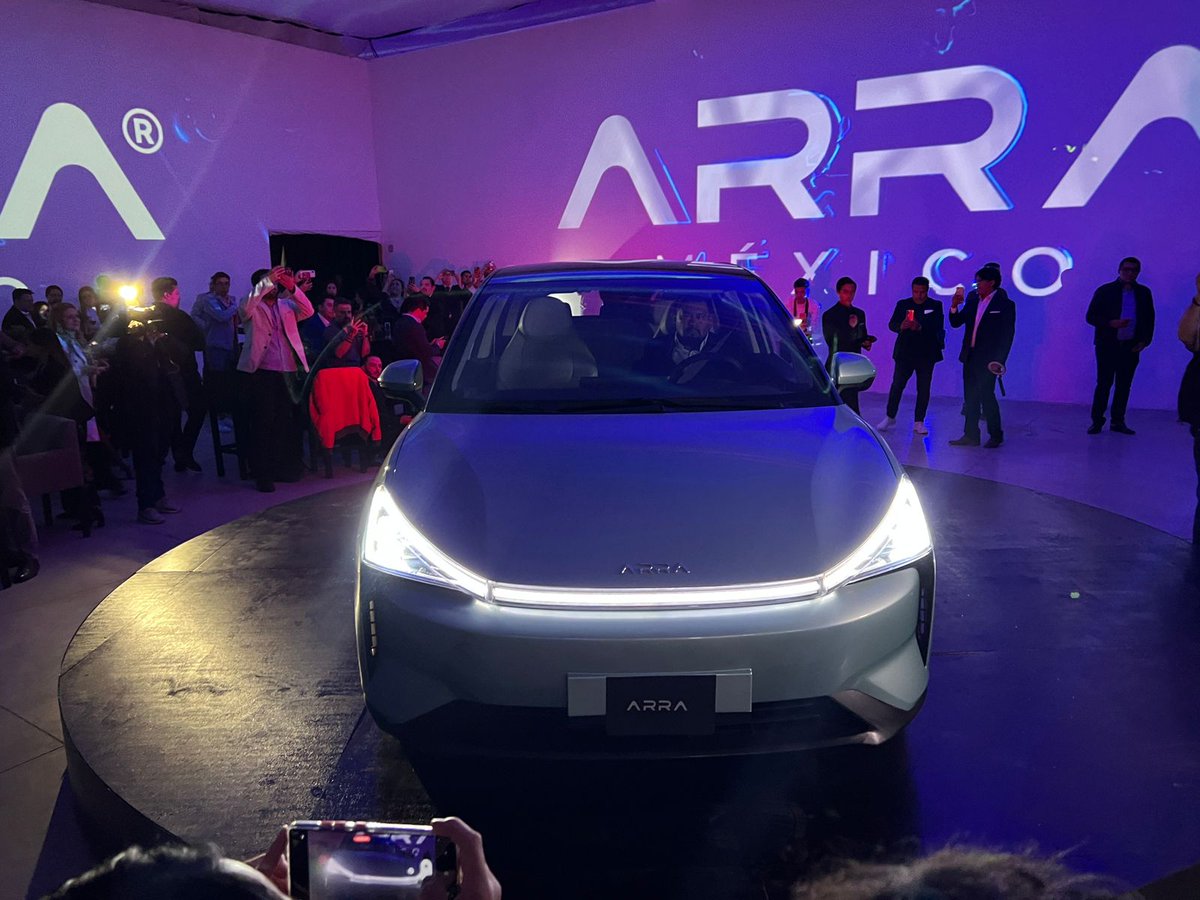 AutosyMas's tweet photo. ¡El día ha llegado! #ARRA llegó a México. 💯🔋
#Arra3 #ARRAMex #EW1 https://t.co/hebaUtLpSl