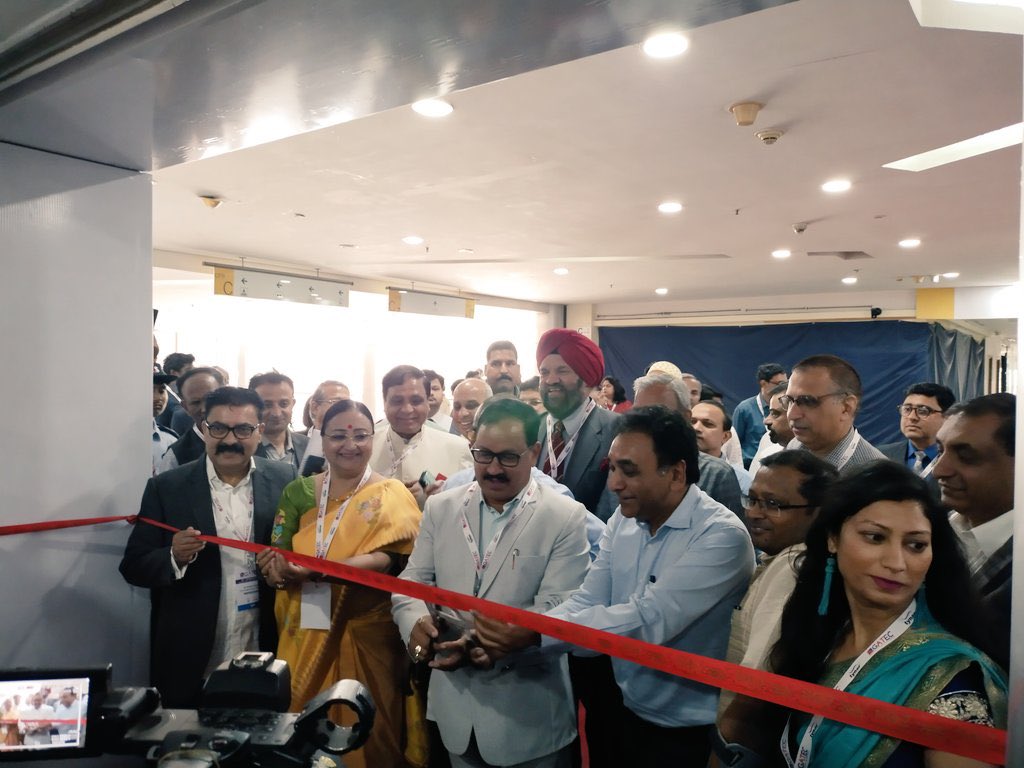 bharatpathak08's tweet photo. #GATEC2023 Exhibition Inauguration
#gatec2023 #gatec #expo #assistivetechnology #assitivetechnologyprogramme #greaternoida #delhincr #indiaexpocentre #iconex #innovation #technology #development #research
Dr. Bharat Pathak
Vice Chairman
@MGNCRE @GangaVichar @cleanganganmcg https://t.co/rGv83nCBv2