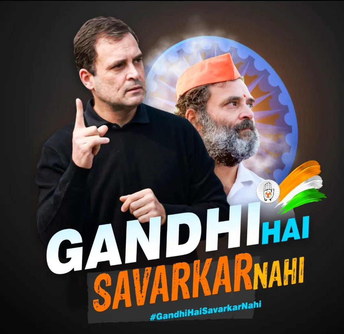 Ranjithiyc's tweet image. A Gandhi doesn&apos;t apologize. He keeps for fighting for Truth!
#GandhiHaiSavarkarNahi