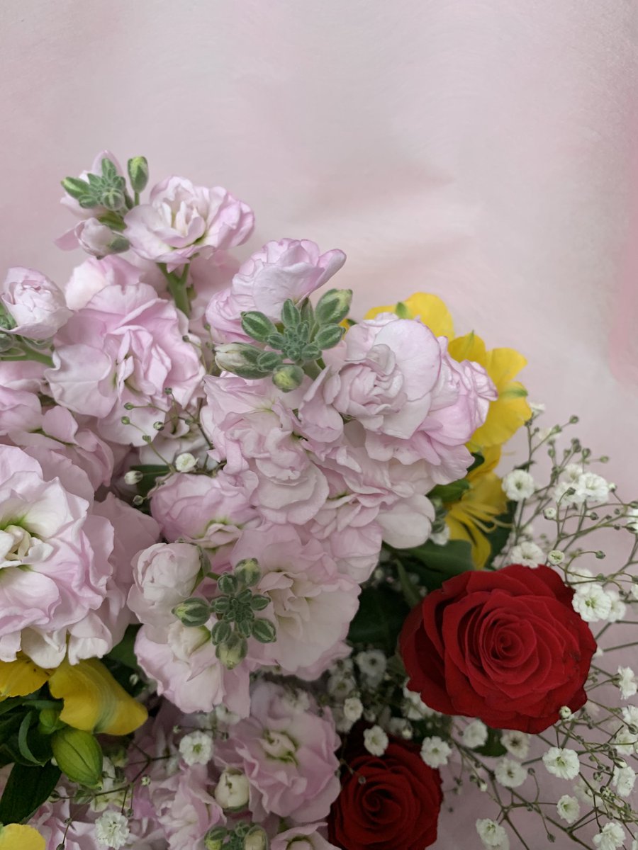 勤務校の離任式で学校から花束もらってうれしかった
でも花瓶もってないからどうしたらいいか迷っとる https://t.co/V5Bsy4dowB