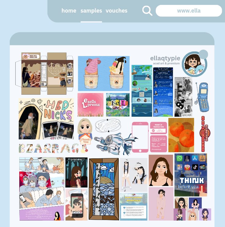 ☆ﾟ°˖* ᕕ( ᐛ )ᕗ hello ! i am ella &amp; i'm open for commission !! i'm lf clients and active premium account resellers . . .
𓂋 creative comms &amp; write ups
𓂋 read comms sheet &amp; dm me for inquires
𓂋 proofs : #ellaqtypiehelps &amp; also linked in my automated message