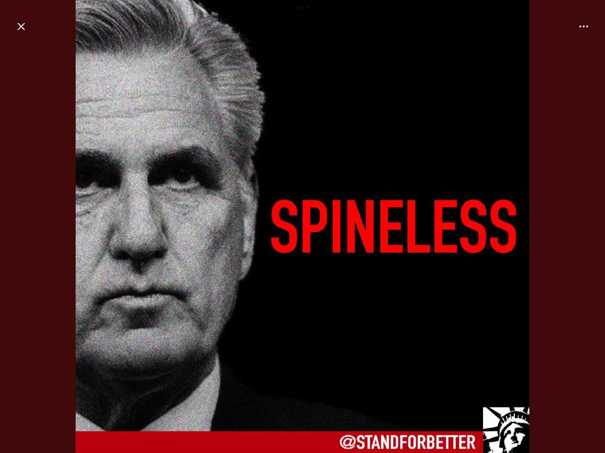 HaroldWNelson's tweet image. #GQPTraitorsToDemocracy #mccarthyresign