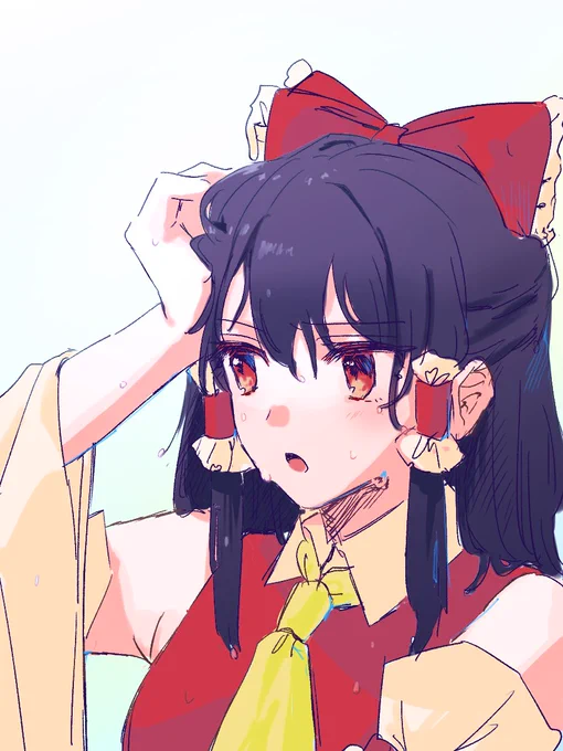 濡れ霊夢 