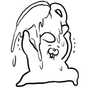 昔絵文字にしようとして没にした絵
何持たせようとしたんだろう?全然わからん… 