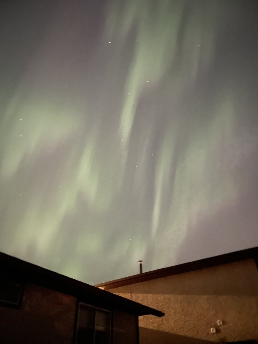 Aurores boréales ce soir 😍