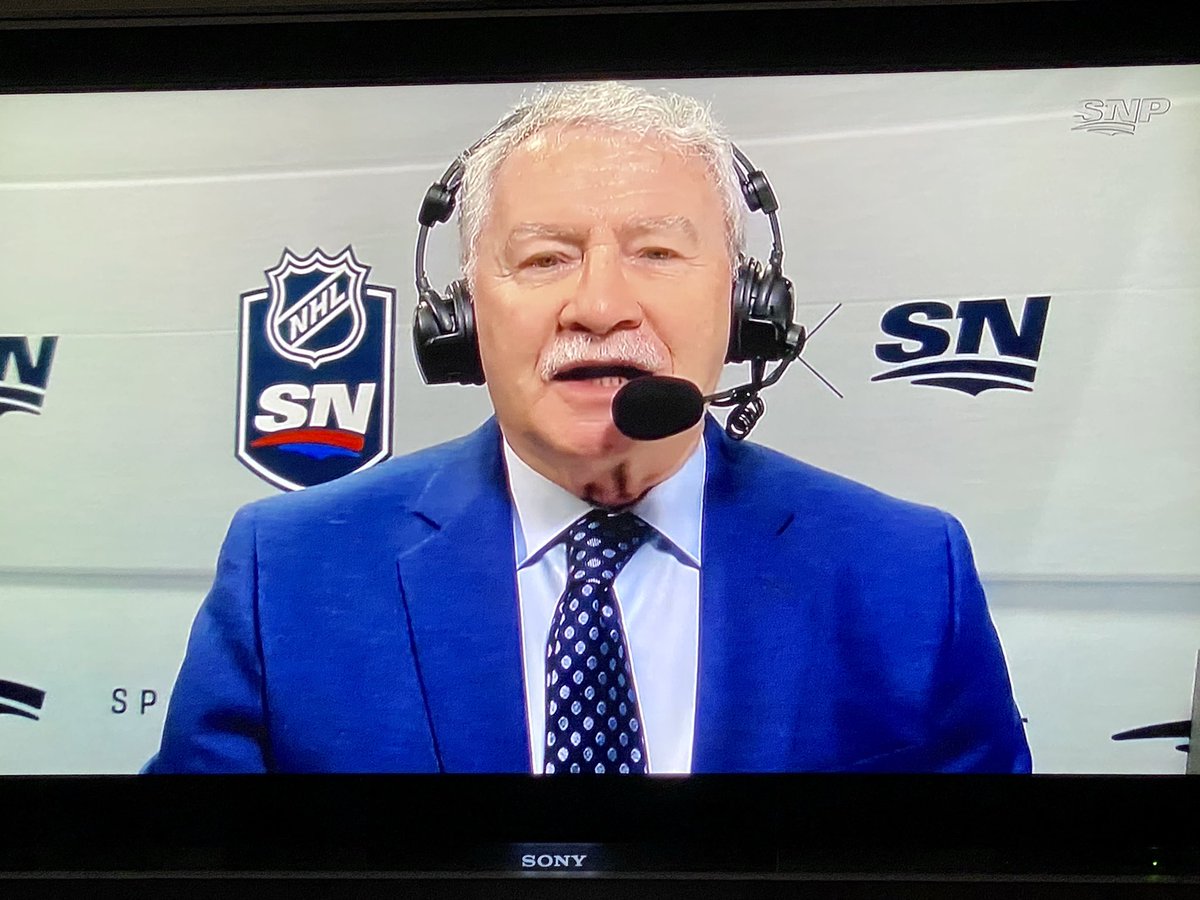 KeithOlbermann's tweet image. John Garrett just announced on-air that this is his last season on the Canucks broadcasts. 

They will not find someone better.