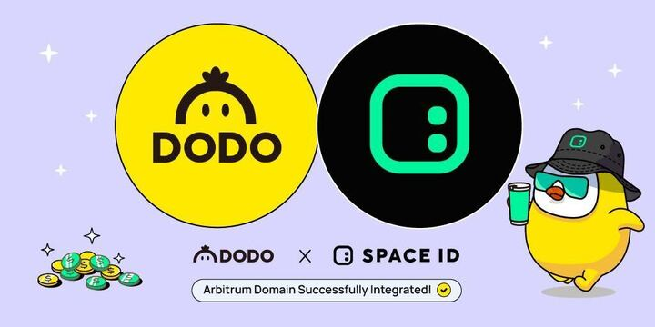 BreederDodo's tweet photo. 🙌We are excited to announce DODO has integrated  #Arbitrum Domains on @spaceid

😎#SPACEID .arb domain holders can now engage with their customized identities on $DODO! https://t.co/VuecHHbhFp