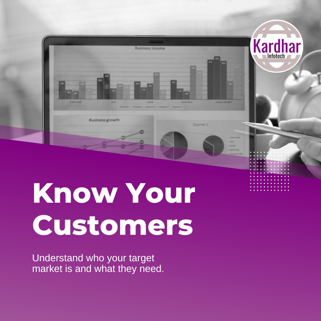 kardharinfotech's tweet photo. Growing a business is an ongoing process that requires consistent effort and dedication. To achieve success, it's essential to set clear &amp; achievable goals, understand your target market, and build a strong brand that reflects your business's values and unique selling proposition https://t.co/Vyi9FyOqKO