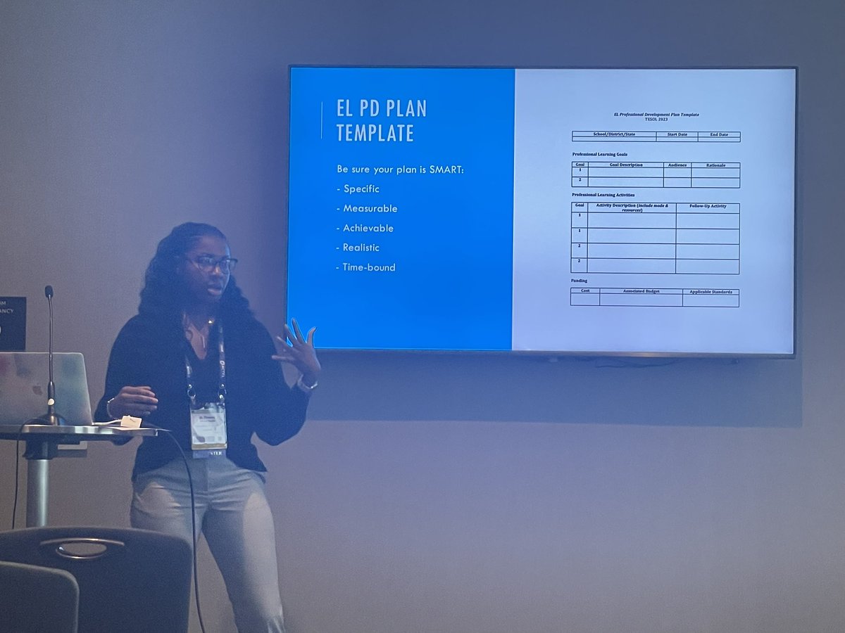 Way to #raisethebar Dr.Thomas!! 👏🏼Presenting at #TESOL2023 is an absolute honor! Thank you for your dedication and work to our <a href="/DCSELDepartment/">DCSELDepartment</a> and for representing #TEAMDCS and the state of MS so well! We are so blessed to have you!