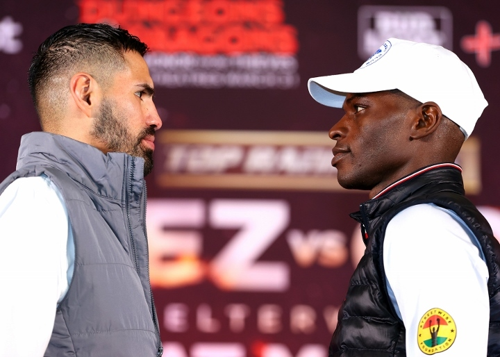 BatmanBoxing's tweet photo. #RamirezCommey face to face https://t.co/PUaNrTWaV0