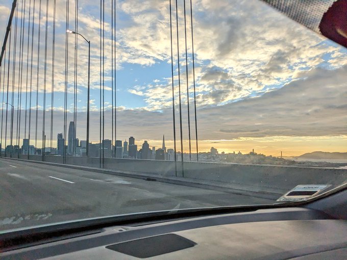 Driving into SF from Oakland at sunset, always stuns me. https://t.co/saR5UyApk0<a href="/tag/nomakeup"class="tags"><span>#nomakeup</span></a><a href="/tag/pussy"class="tags"><span>#pussy</span></a><a href="/tag/boobs"class="tags"><span>#boobs</span></a>