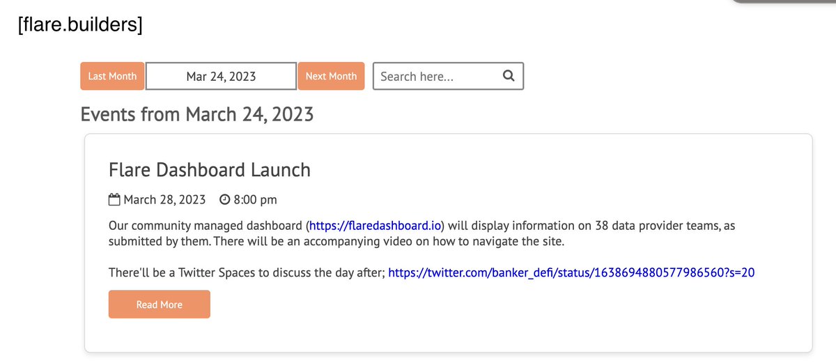 flare_builders's tweet photo. @banker_defi Thought I might as well add it to the calendar ... 📅
https://t.co/bfcTNONFzy
#FlareDashboard #FlareBuilders https://t.co/hkRkYGVtta