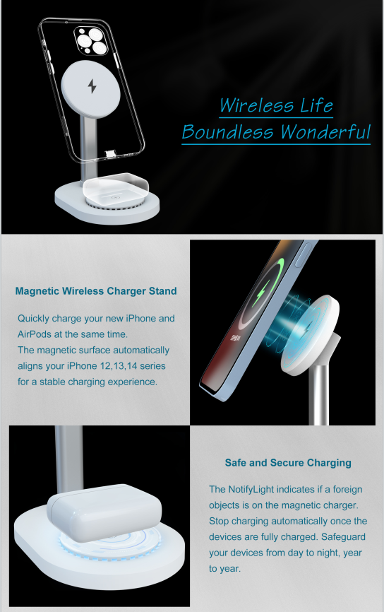 #wirelesschargingstand#portablewirelesscharger#chargingstand#AprilHongKongElectronicsFair