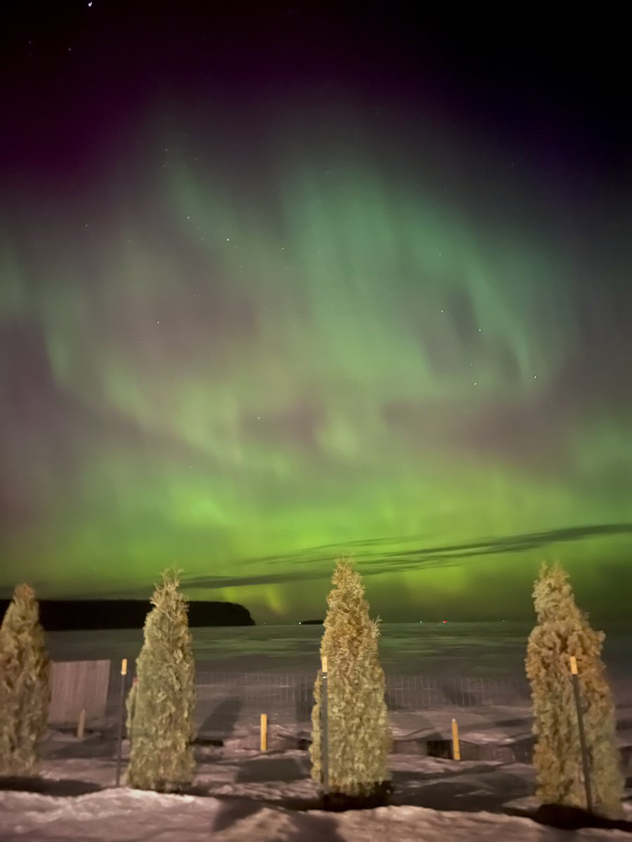 leeAMcConk's tweet photo. Northern lights from Wisconsin! #northernlights https://t.co/IUMd628nek
