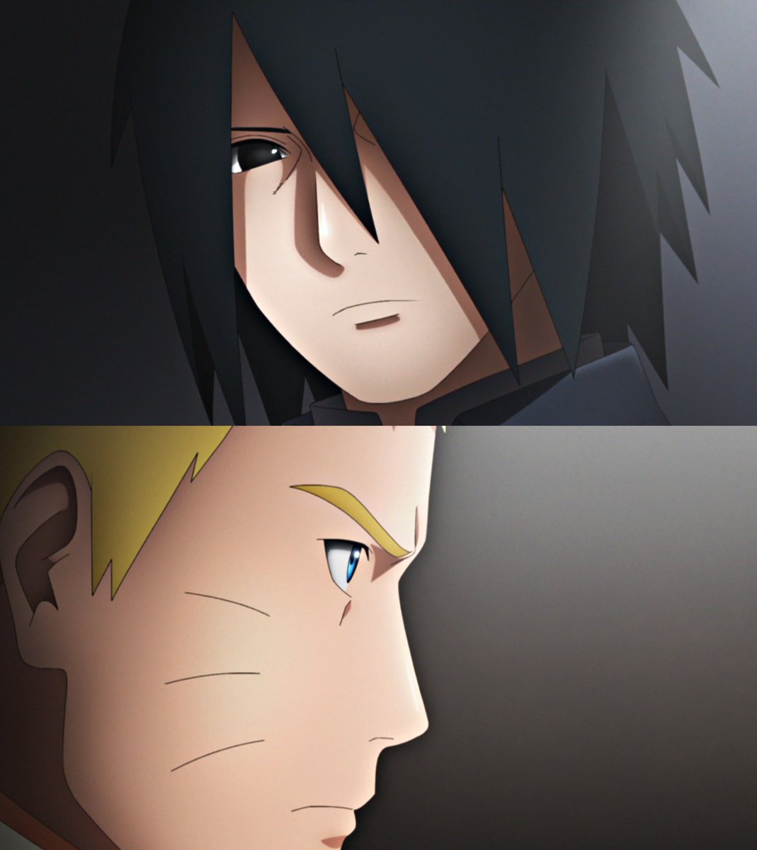 sasunaruhour's tweet photo. Sasuke and Naruto. https://t.co/xeomQlwMfd
