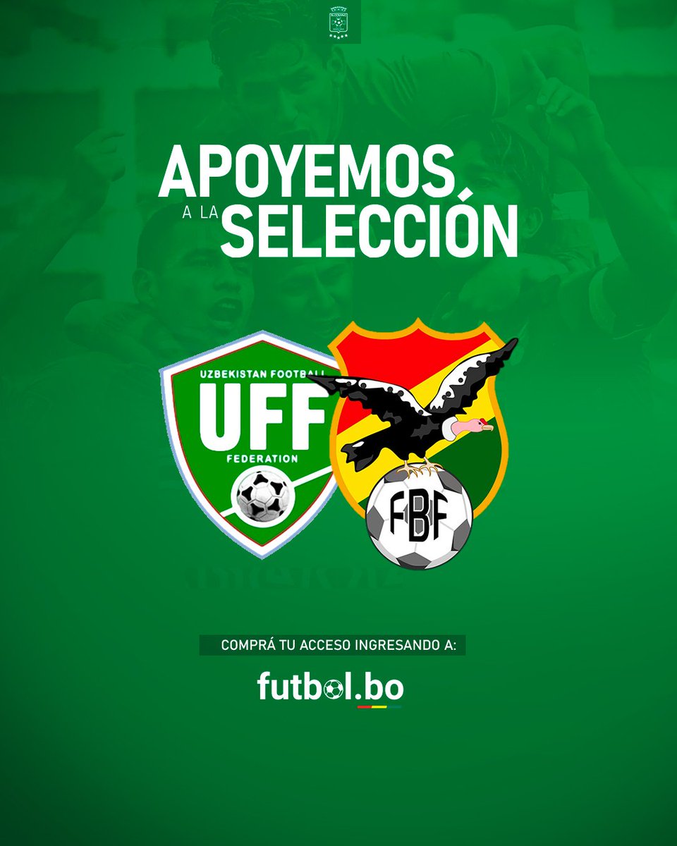 BloomingOficial's tweet image. ¡𝗩𝗮𝗺𝗼𝘀 𝗕𝗼𝗹𝗶𝘃𝗶𝗮! 🇧🇴

Hoy jugamos todos, es por eso que toda la familia Bloominista estará apoyando a nuestra Tricolor.

Recuerda que puedes ver el partido a través de: futbol.bo ⚽

#VamosBolivia
#VamosBlooming