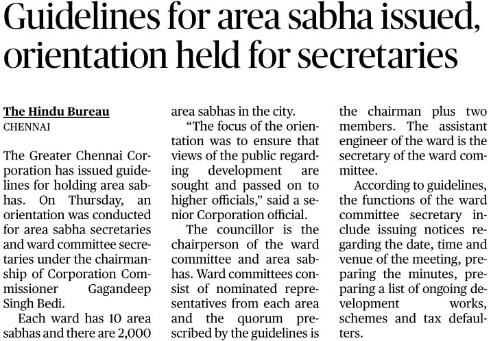 jterrancef16's tweet photo. No guidelines to incorporate more representation of women & other vulnerable groups in #wardcommittees
With 7% of #womenrepresentation in WCs which will be a baised representation of civic issues @chennaicorp @MawsTamilNadu we request for #policyintervention in WCs @THChennai https://t.co/fBuwTeJnOf