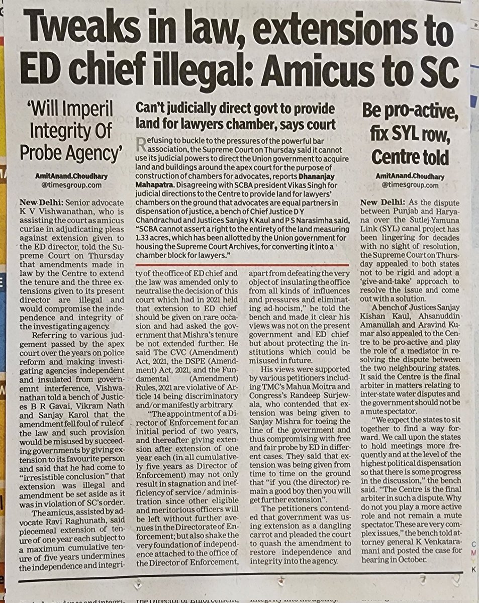 ED के डायरेक्टर को तीन बार एक्सटेंशन देकर मोदी ने जो बिसात बिछाई है , उसका नतीजा सामने है . 
विपक्ष 🎯 पर है .
बीजेपी के करीब चार सौ सांसद हैं.
तेरह सौ विधायक और दर्जन भर राज्यों में सरकार है . बीजेपी के लिए अमृतकाल चल रहा है . कहीं चवन्नी का भी घोटाला नहीं . 
तो क्या सब सत्यवादी