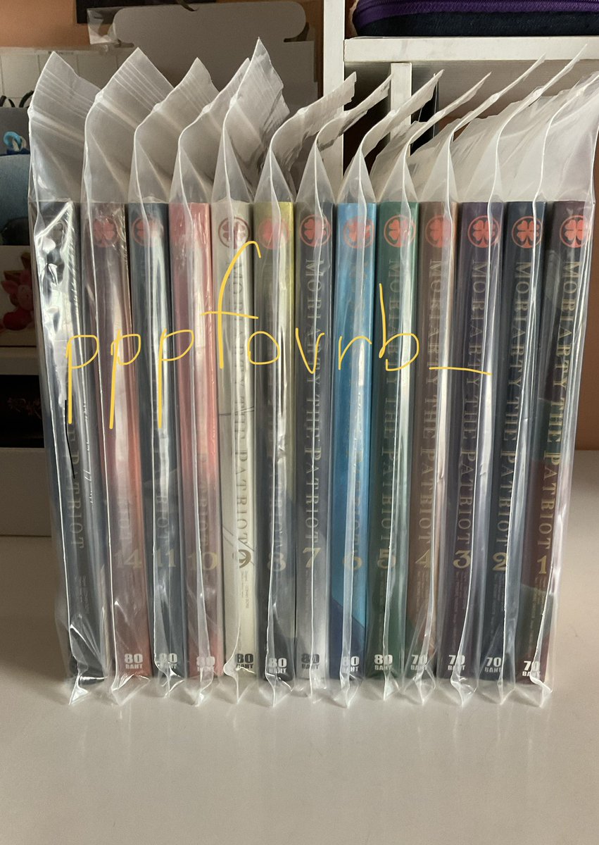 pppfourb_'s tweet photo. 💖 พร้อมส่ง 💖 

มังงะมอริอาร์ตี้ เล่ม 1-11 เล่ม 14 เล่ม 14 ปกพิเศษ ปกอนิเมท

 เล่ม 1-8 นอกซีลสภาพดีมากๆเปิดอ่านครั้งเดียว ใส่ถุงซิปไว้ตลอดคับ เล่ม 9 10 11 14 14ปกพิเศษ ยังไม่เคยแกะค้าบ สภาพดีมากๆ
💖 1250 รวมส่ง
#ตลาดนัดมังงะ #ตลาดนัดมอริอาร์ตี้ #ตลาดนัดมอริอาตี้ #ตลาดนัดmoriarty https://t.co/tORxVQi1xY