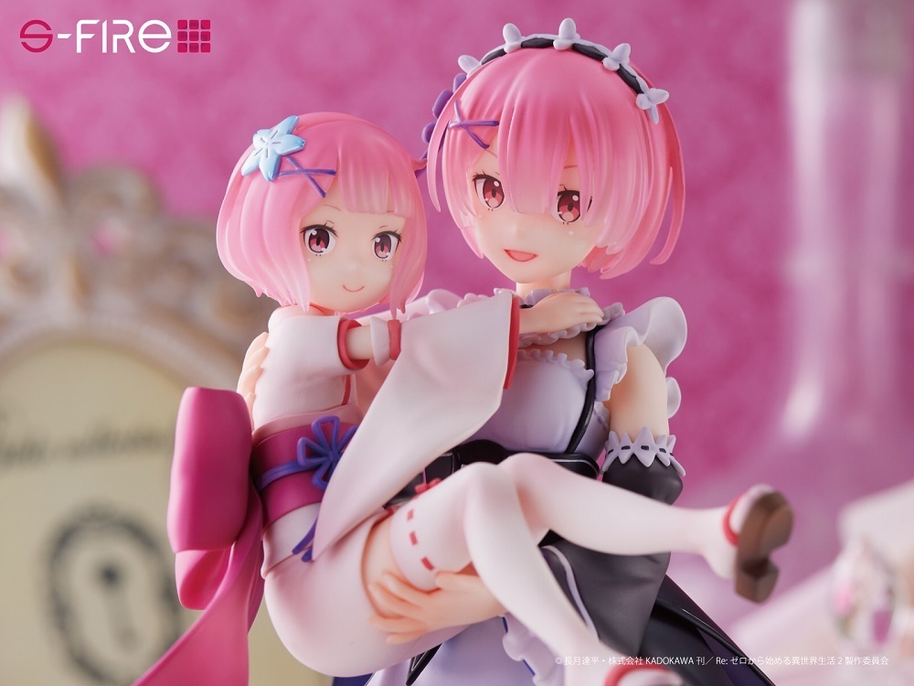 リゼロ エミリア＆幼少期エミリア レム＆幼少期レム ラム＆幼少期ラム