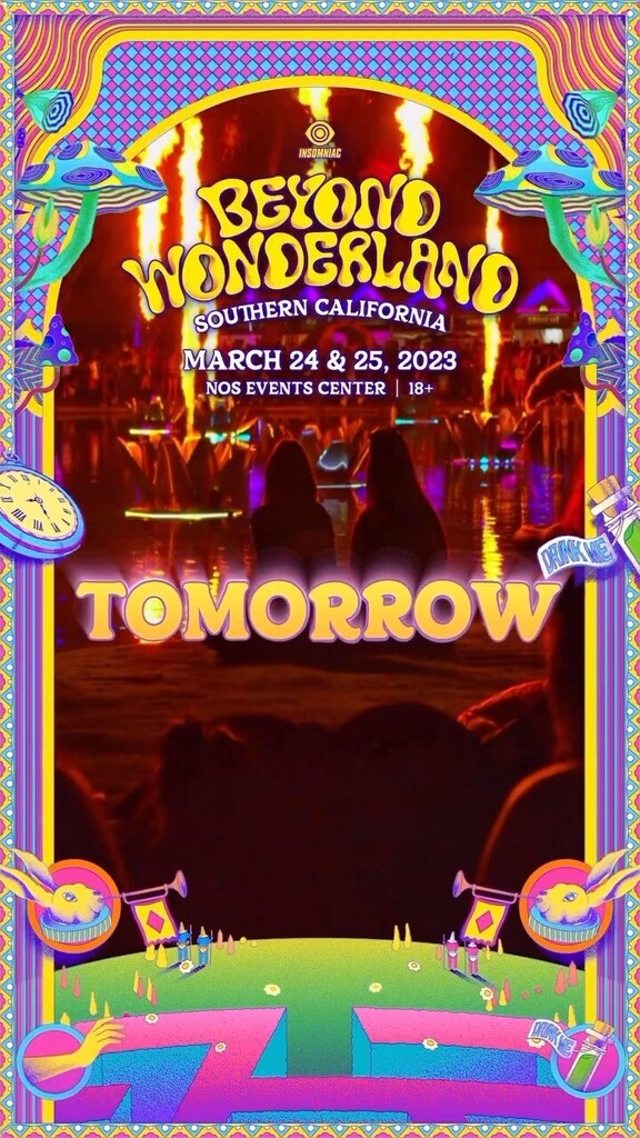 RaveLoop's tweet image. 🐰We’re ready to go down the rabbit hole at #BeyondWonderland 2023 so grab your tickets via link in our bio 👉RaveLoop.com

#TechnoMeetup
#TranceMeetup
#RaveMeetup
#InsomniacEvents
#NOSEventsCenter
#RaveLoop
#PLUR
#TerryPham instagr.am/reel/CqKBIWEj3…