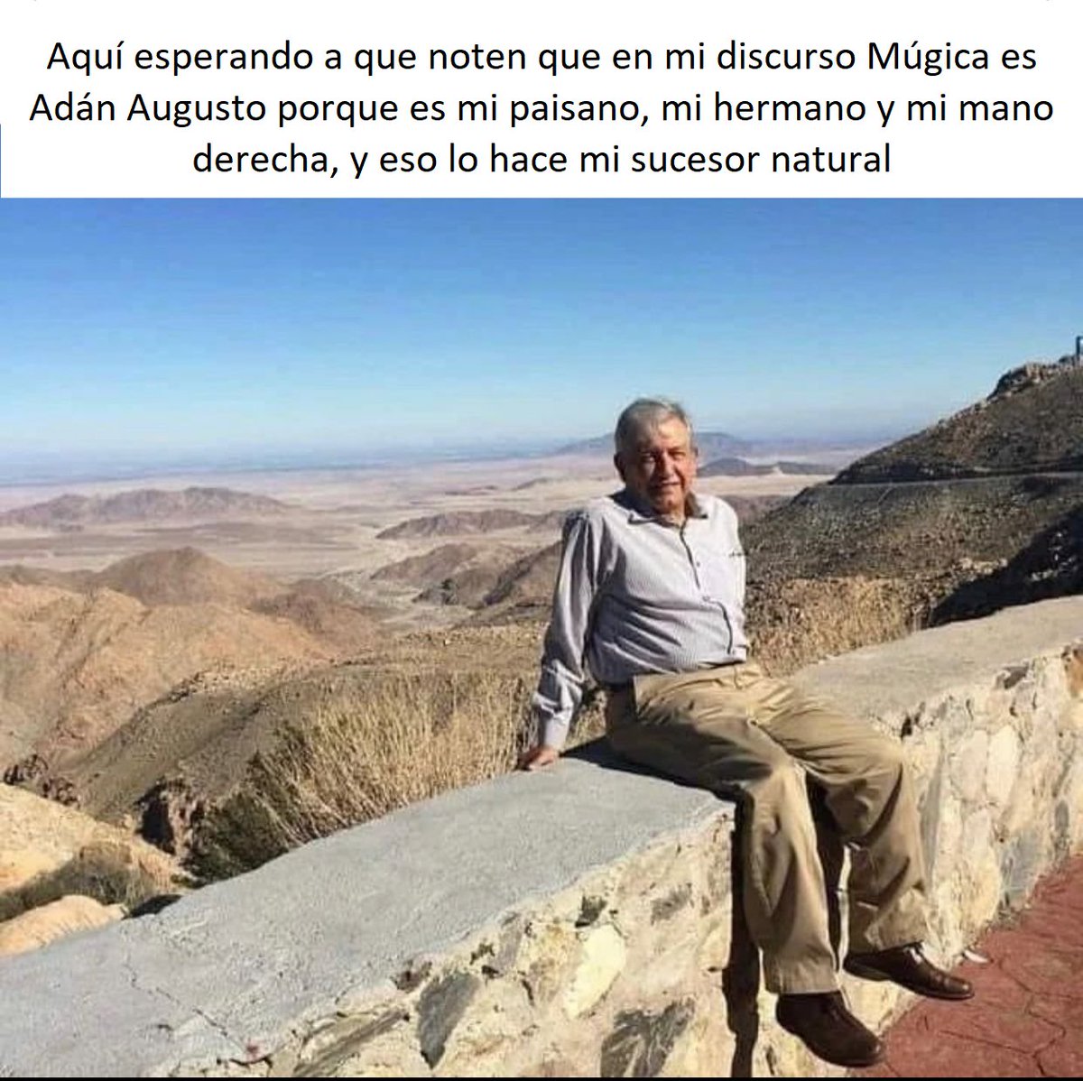 AdanSigue's tweet photo. Que el presi hable más claro no se puede. https://t.co/PMnZ5VL9lo