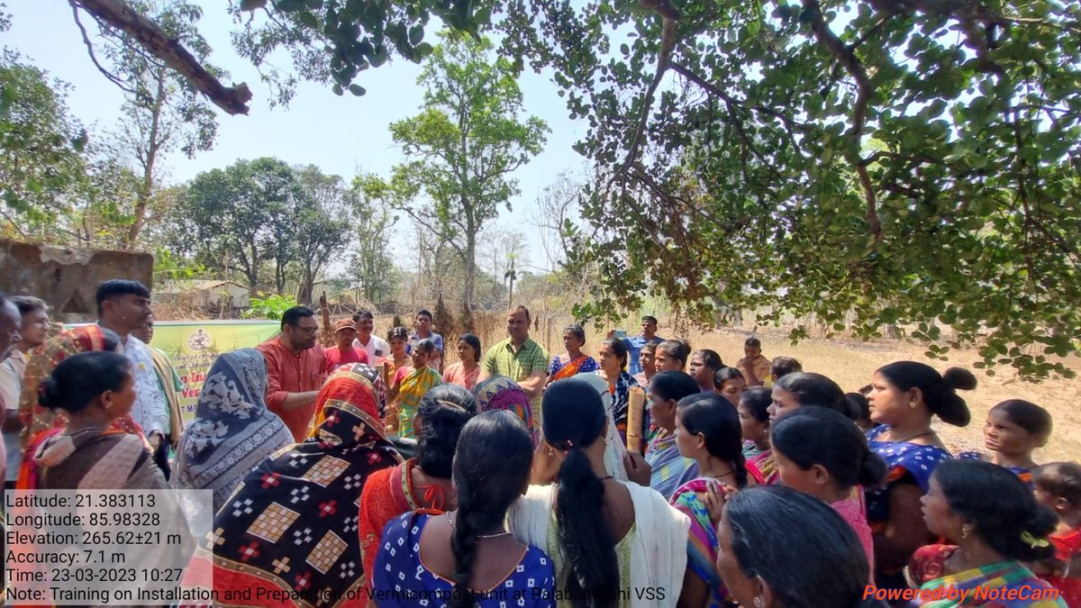 DfoKeonjhar's tweet photo. Training on installation and preparation of
vermicompost unit at various VSSs in Melan village , Ghatgaon FMU for alternative livelihood to reduce dependence on forest #silent revolution #atmanirbharbharat # #AJY-OFSDS
@CMO_Odisha @moefcc @ForestDeptt @pccfodisha @PCCFWL_Odisha https://t.co/lC0Ub2RExz