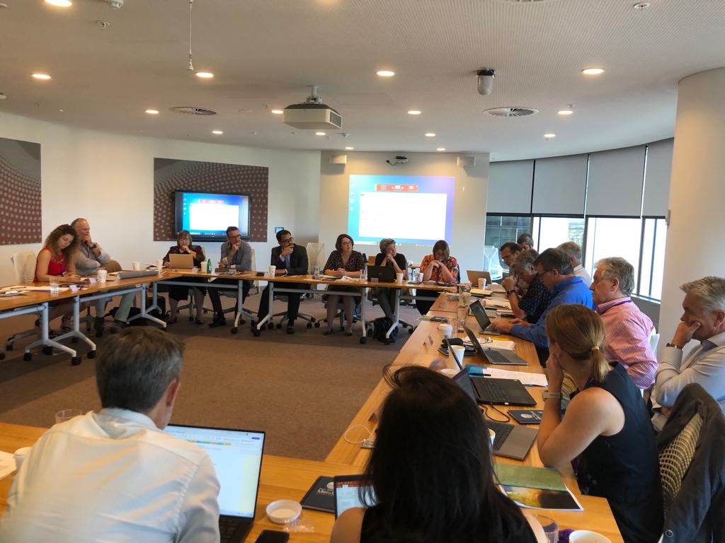 FranceAustralia's tweet photo. #FARintheDeepBlue │ Great talks today with representatives from 🇦🇺,🇫🇷QLD and NC on:
👉The study and preservation of the Coral Sea
👉Biodiversity observation
👉Sustainable management of coastal areas
👉Blue economy https://t.co/f1grjhqgZ5
