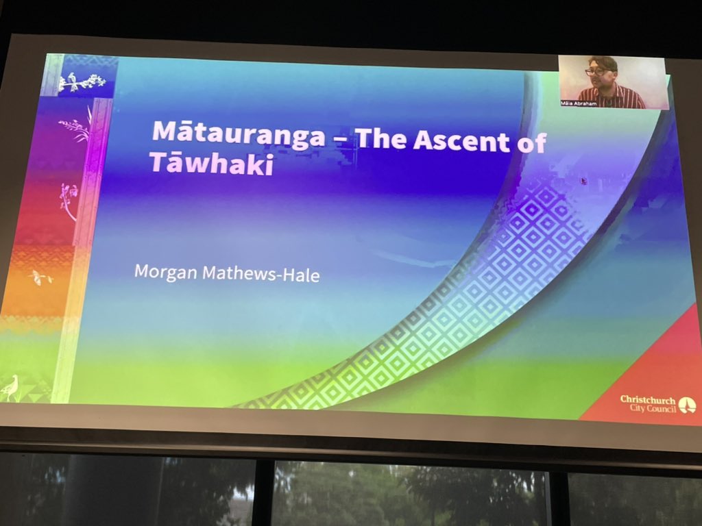 ifla_lbes's tweet image. Caring for the people and caring for the land. Prints reference food gathering practices. Tāwhaki creates people as they enter. #iflabuild2023