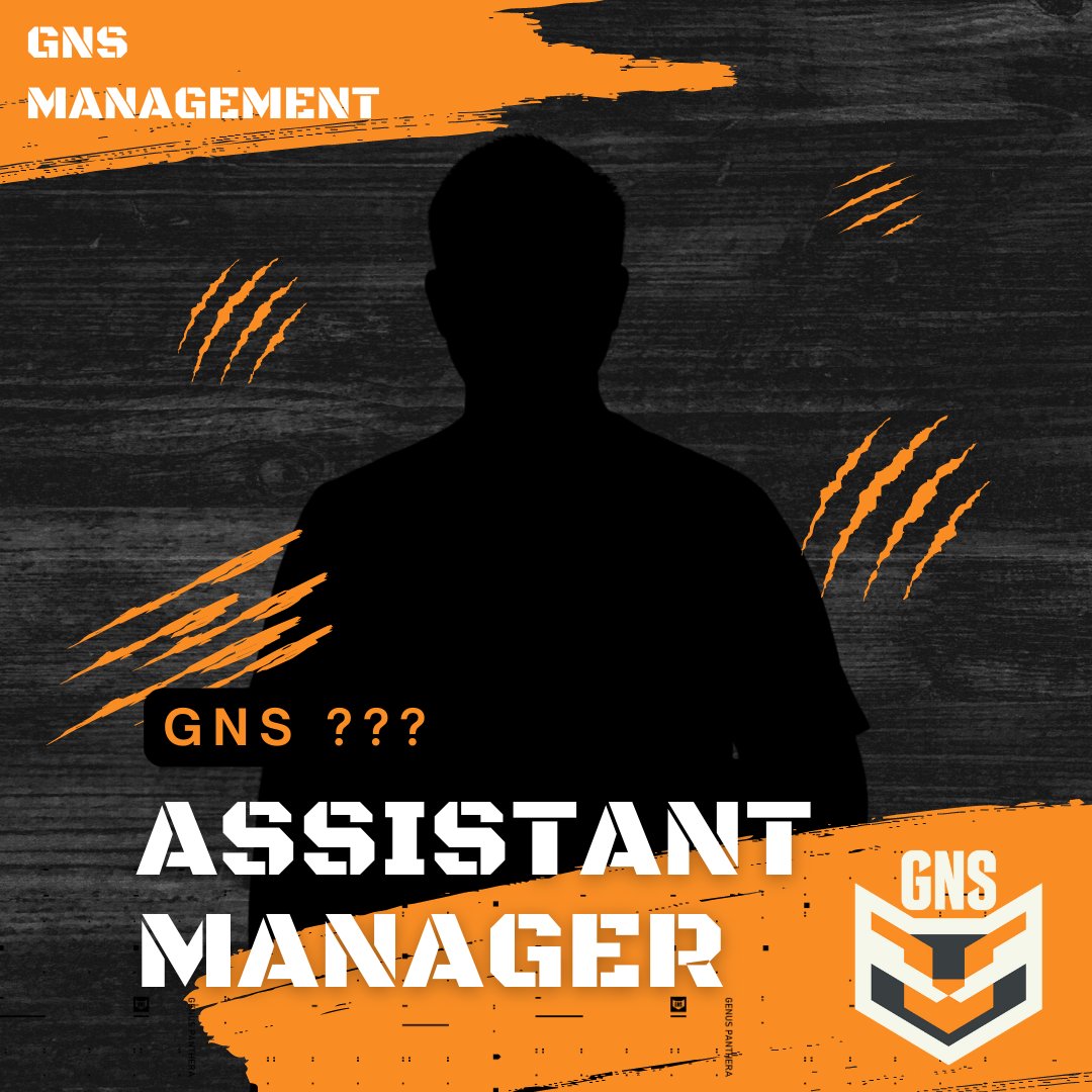 GNSpnthra's tweet photo. May Pahabol! Assistant Manager with a hot voice 🥵
Management Teaser 🐯
#GenusPantheraEsports #GNS #Cubz https://t.co/Kd3miN13H0