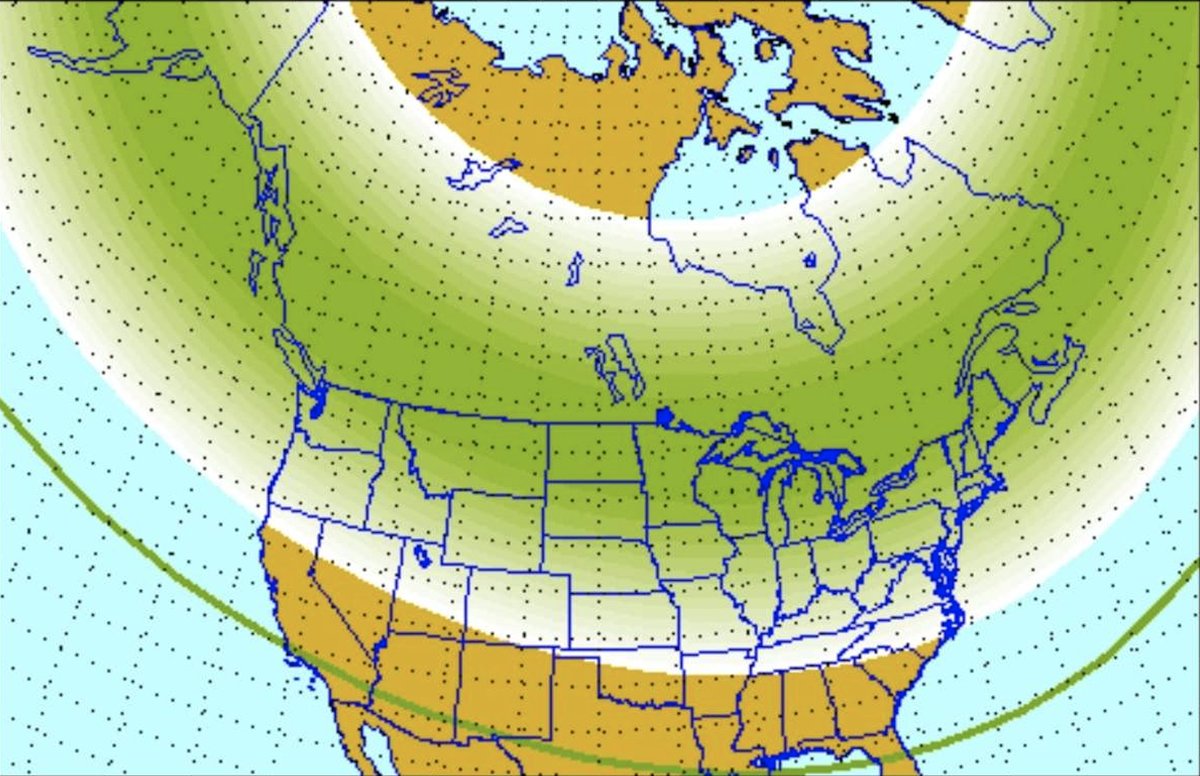 🚨#BREAKING: Much of the United States is currently Witnessing the northern lights

📌#UnitedStates | #USA

Currently, a severe strong geomagnetic storm is taking place hitting the united states. The NOAA Space Weather has issued a G4 out of a G5 which is the highest level and