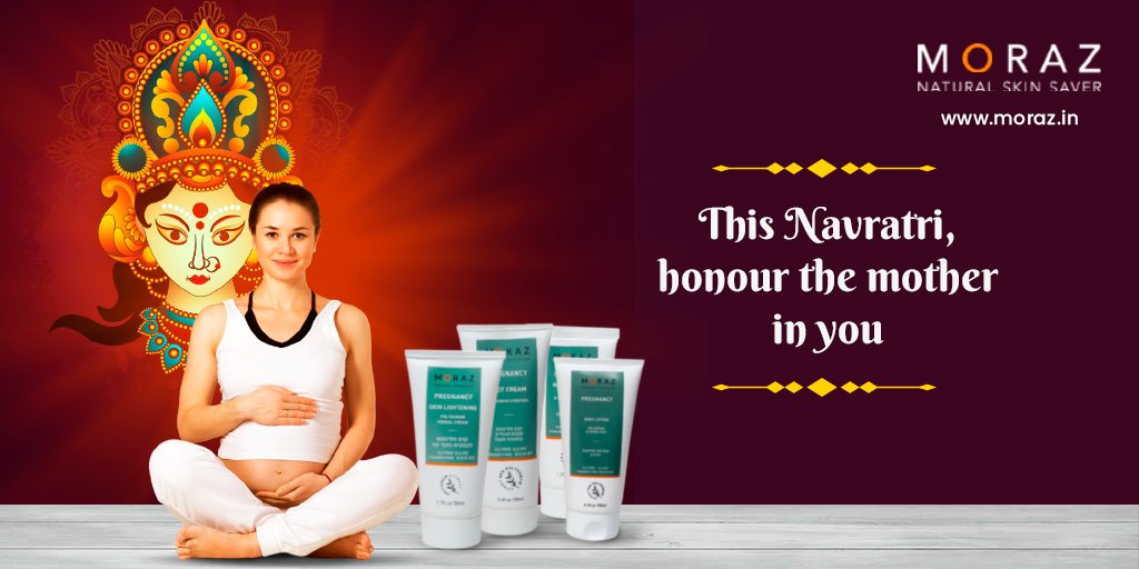 IndiaMoraz's tweet photo. Happy Navratri,

This Navratri, may the festivities fill your hearts and homes with positivity and joy. Wishing you a happy and healthy pregnancy, and a blessed Navratri. 

#Pregnancy #navarathri #skincare #pregnancycare #polygonum #motherlife #bodylotion #careyourlife #newborn https://t.co/rpoejyabzY