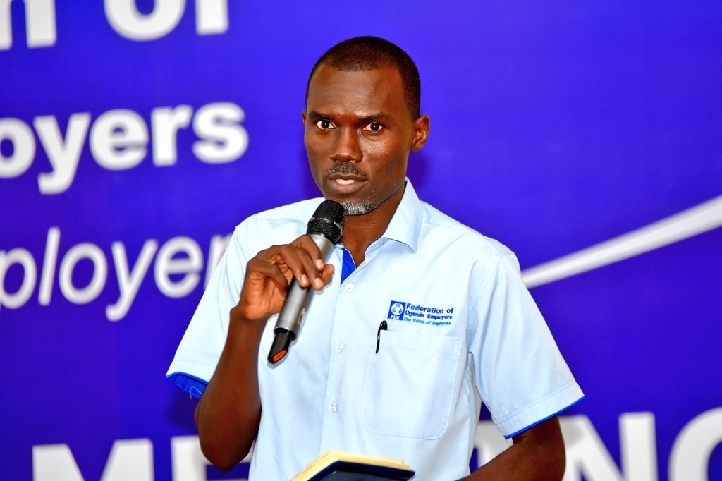 Mr. Douglas Opio, our Executive Director commended FUE members for delivering high quality services despite the various challenges encountered in the world of work. He pointed out the need for Employers to acquire digital skills &amp; adapt new technology at global level.
#FUEAGM2023