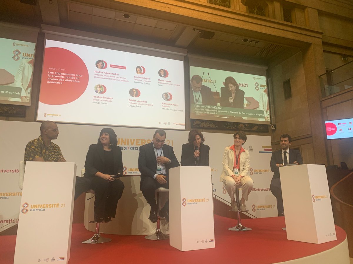 « La formation est incontournable pour la lutte contre les discriminations et la promotion de la diversité socio-culturelle. »

Nous avons présenté nos mesures et objectifs en matière de diversité  à l’Université 21 <a href="/Club21Siecle/">Club21Siecle</a>.