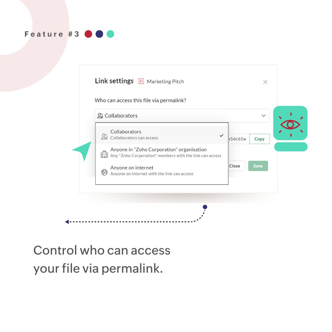 ZohoShow's tweet photo. Change the visibility of your files at any time by modifying the access level. Choose whether collaborators, organization members, or anyone on the internet can access your file using a link.

#PresentationFeature #SecureCollaboration #ChangeVisibility #BusinessPresentation https://t.co/oWEgFOBBhk