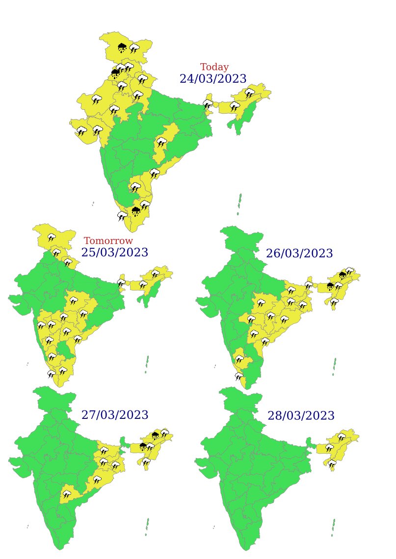 India Meteorological Department on Twitter "Northwest India Rainfall