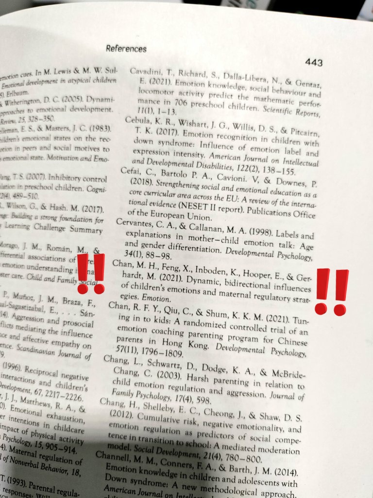 ChanMeingold's tweet image. Highlight of my day at #srcd23 Day 1: I FOUND MY PAPER CITED IN SUSAN DENHAM&apos;S NEW BOOK!🙀
She emailed me about her interest in my paper after my #srcd21 presentation but I didn&apos;t think it will actually be included.
Such a validating moment for an #earlycareer person🥹