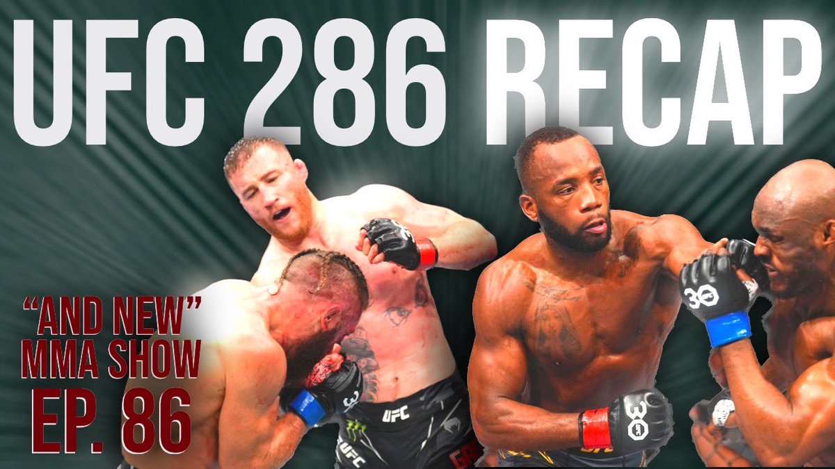 andNEW_mmashow's tweet photo. https://t.co/DAChNZaUlI
👆👆👆

🚨 THE NEWEST OF THE NEW - Episode 86 is LIVE on YouTube! JOIN US as we discuss UFC 286, Leon Edwards retaining his welterweight title, Justin Gaethje turning in another classic; we also preview the entire Main Card of this coming weekend’s UFC Fight Night: Vera vs. Sandhagen, and much more!!! CHECK US OUT. #andNEW