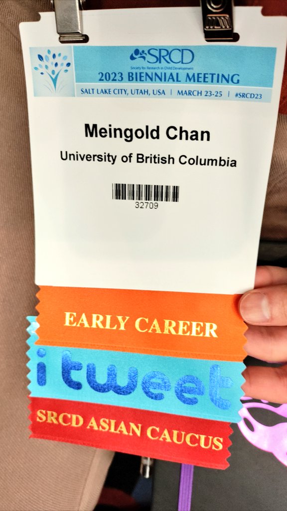 ChanMeingold's tweet image. Highlight of my day at #srcd23 Day 1: I FOUND MY PAPER CITED IN SUSAN DENHAM&apos;S NEW BOOK!🙀
She emailed me about her interest in my paper after my #srcd21 presentation but I didn&apos;t think it will actually be included.
Such a validating moment for an #earlycareer person🥹