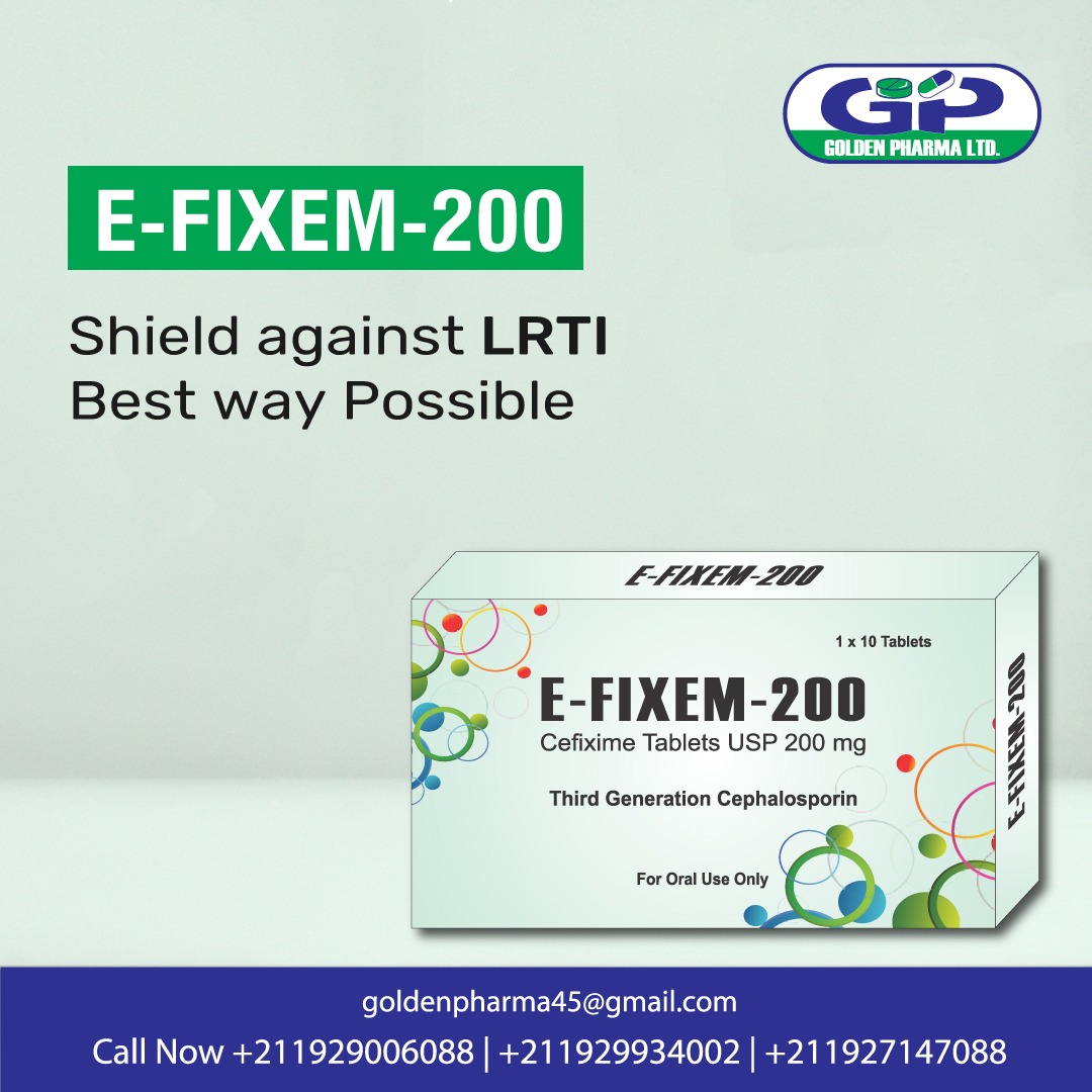 goldenpharma22's tweet photo. E-FIXEM-200
Shield against LRTI Best way Possible
Contact:- +211929006088 | +919601017744
Mail:- goldenpharma45@gmail.com
#cefixime #goldenpharma #EFIXEM200 #medicine #cephalosporin #pharmacist #antibiotics #pharmacy #pharma #franchiseindia #sudan #india #antibacterial https://t.co/qWG9HCU9IF
