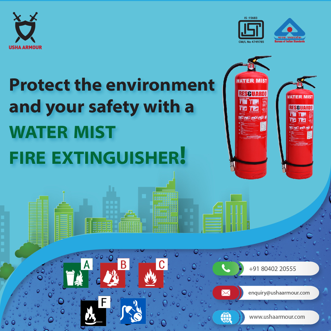ushaarmour1's tweet photo. Protect yourself and the #environment with a water mist fire #extinguisher. It's safe to use on all types of fires and leaves no harmful residue. Be prepared for any #emergency and choose eco-friendly options.

#watermistfireextinguisher #watermistextinguisher #ushaarmour https://t.co/wyvTkYw1EJ
