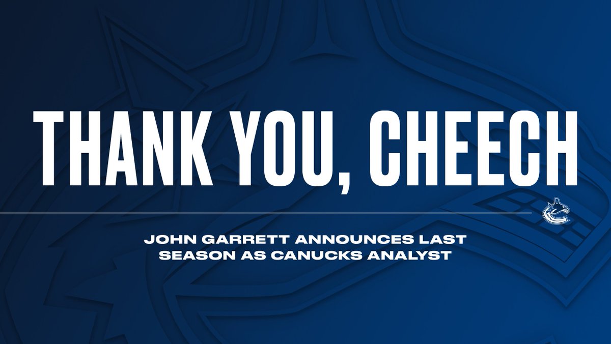 Buck On Twitter RT Canucks Thank You To A Legend Garrett s Final buck-on-twitter-rt-canucks-thank-you-to-a-legend-garrett-s-final