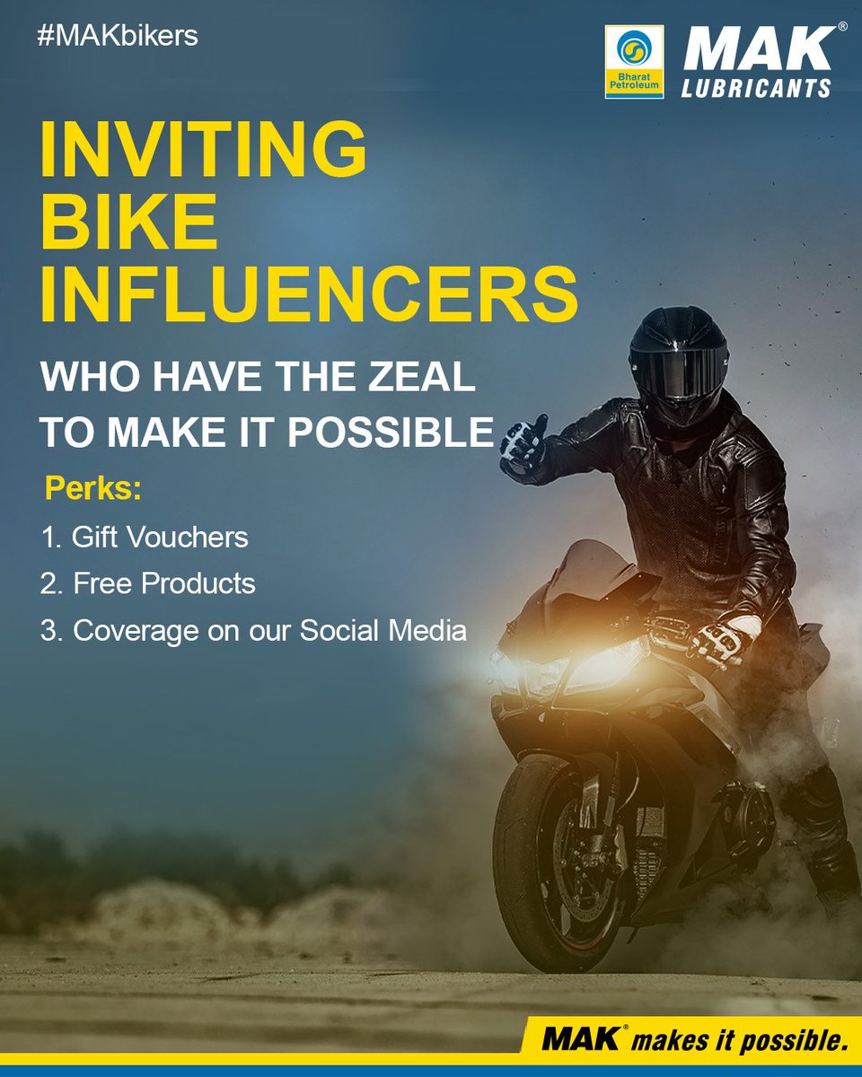 BPCL MAK Lubes tweet media