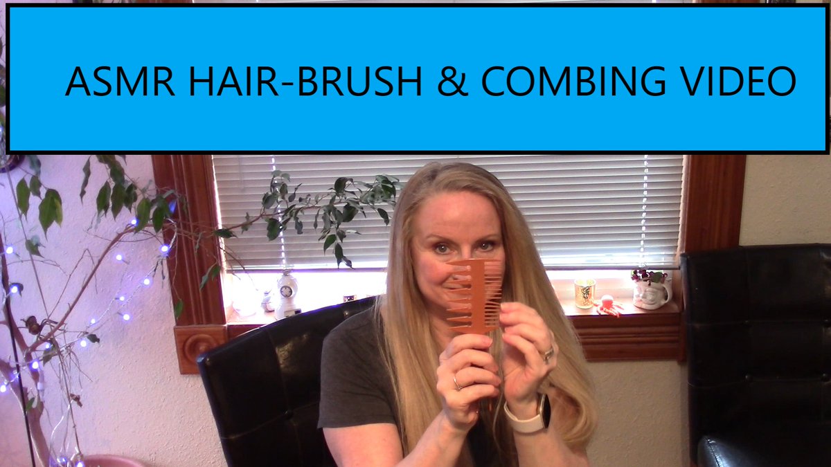 kimkasch's tweet image. Need SLEEP? Try this #asmrsoftspoken #ASMRvideo that includes #hairbrushing and #asmrhair tips to grow #longhair