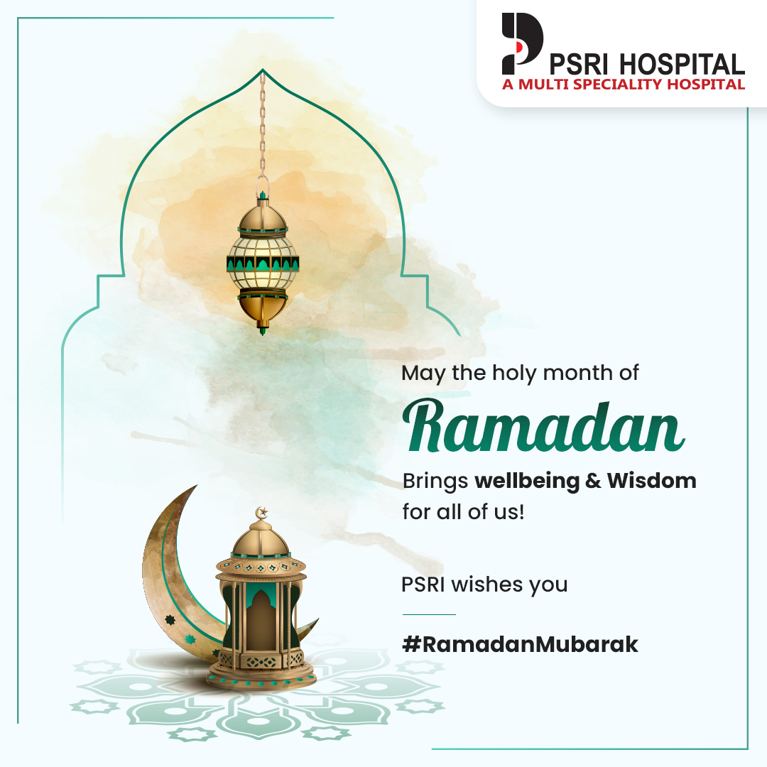PSRIHospital's tweet photo. Have a beautiful #Ramadan with Fasting, Prayer, Meditation, Donation, &amp; Celebration with your loved ones! ✨

#PSRI wishes you, #RamadanMubarak!🌙

#PSRIHospital #RamadanKareem #Healthcare #Ramadan2023 #MultispecilityHospital https://t.co/sVhj3YGy0x