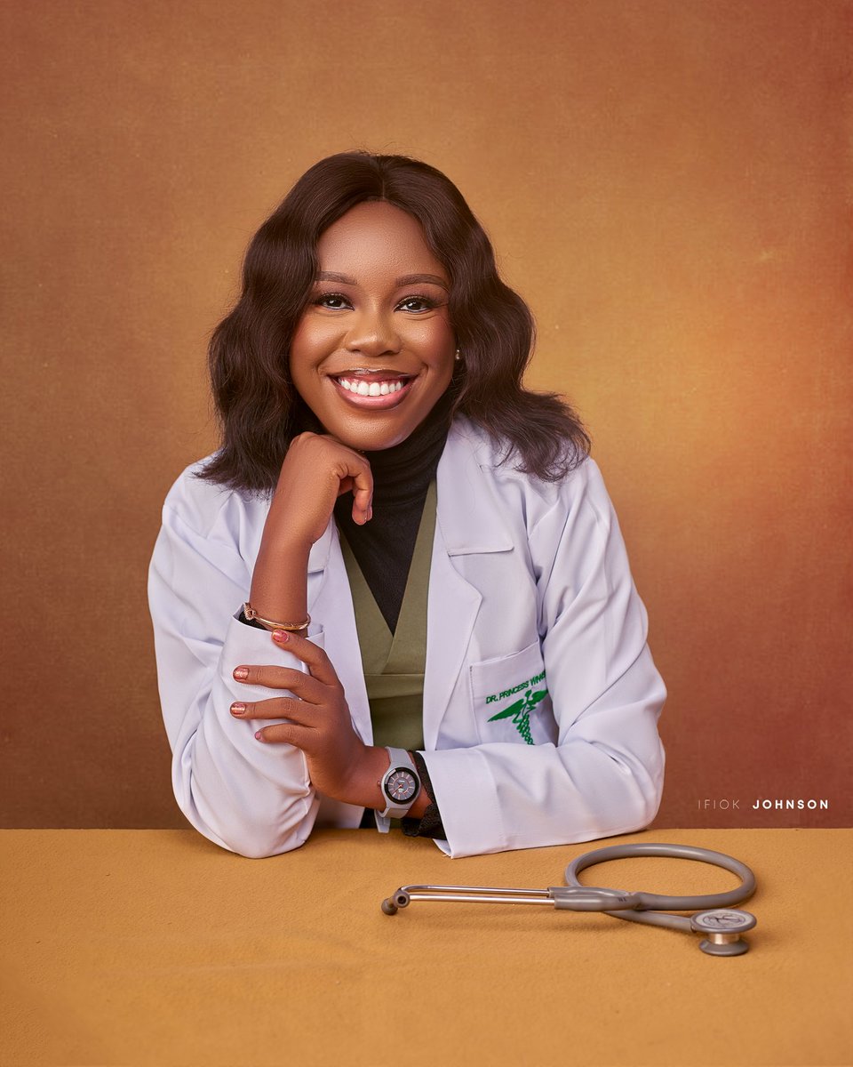Winnerfaith4's tweet photo. The journey finally ended.
Today, I'll be swearing the Physician's oath as I get formally inducted into the Medical and Dental Council of Nigeria.
Allow me to reintroduce myself,
Dr. Princess Winnerfaith David
MBBS, Uyo.
#MagnaPlexus
#UyoDoctors
#BatchXI
#Mfiggg https://t.co/CbMxKkVHTP